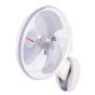 Fresh Wall Fan With Remote Control, 16 Inch - Grey