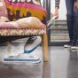 Black + Decker Steam Mop Cleaner, 1300 Watt, White Blue - FSM13E1