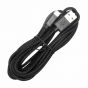 كابل شحن USB فئة A الى USB فئة C اوفيو لبلايستيشن 5، طوله 3 متر– اسود