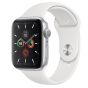 Apple Watch Series 5 Smart Watch, 44mm - Silver and White