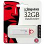 فلاش درايف USB 3.0 كينجستون، 32 جيجا، ابيض واحمر - DTIG4-32GB