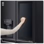 LG No-Frost Refrigerator, 508 Liters, Inverter Motor Black- GC-X22FTQKL