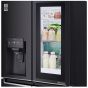 LG No-Frost Refrigerator, 508 Liters, Inverter Motor Black- GC-X22FTQKL