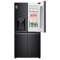 LG No-Frost Refrigerator, 508 Liters, Inverter Motor Black- GC-X22FTQKL