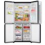 LG No-Frost Refrigerator, 508 Liters, Inverter Motor Black- GC-X22FTQKL