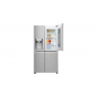 LG No-Frost Refrigerator, 618 Liters, Inverter Motor, Silver- GC-X247CSBV