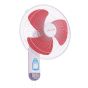 General Tech Wall Fan With Remote Control, 16 Inch - White 
