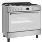 Beko Gas Cooker, 5 Burners, Inox- GGR15114DX
