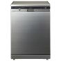 LG Freestanding Digital Dishwasher, 14 Place Settings, 60 cm, Stainless Steel - D1444CF