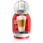 DeLonghi Nescafe Dolce Gusto MiniMe Espresso Machine, 0.8 Liters, 1500 Watt, White and Red - W.EDG305.WR