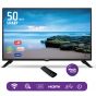 شاشة تلفزيون سمارت جروهي 50 بوصة LED، بدقة 4K UHD - موديل GLD50SA