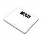 Beurer Glass Bathroom Scale, 200 Kg, White - GS410WH