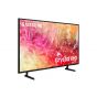 شاشة تلفزيون سامسونج سمارت 43 بوصة بدقة4K UHD، وتقنية LED مع ريسيفر داخلي - 43DU7000 مع حامل شاشة تلفزيون - اسود و مشترك كهرباء ميني اي لوك، 3 منافذ، 2500 وات - اصفر واسود