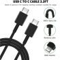 Samsung  Type-C to Type-C Super Fast Charging and Data Cable - 1.2m, Black - EP-DG977