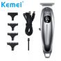 Kemei Professional Hair Clipper, Silver - KM-1948