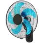 Golden Wall Fan, 18Inch, Black- BR-1815