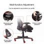 Jinxuan Extreme Zero Series  Gaming Chair, Black and Red - JX-1001 