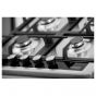 Hans Gas Built-In Hob, 4 Burners, 60 Cm, Stainless Steel - 6721-24