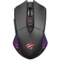 HAVIT Gamenote Respawn Wireless Gaming Mouse, Black - MS1021