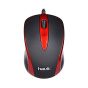 HAVIT Wired Mouse, Black-Red - MS753