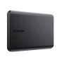 Toshiba Canvio Basics External Hard Disk Drive, 1TB, 2.5 Inch, 5.0 Gbit/s, Black - HDTB510EK3AA