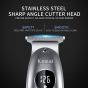Kemei Professional Hair Clipper, Silver - KM-1948