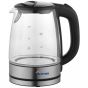 Home Glass Kettle, 1.7 Liter, Silver - K 921