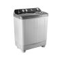 Hoover Half Automatic Washing Machine, 12 Kg, White - HW-HTTN12LWTO