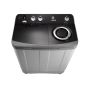 Hoover Half Automatic Washing Machine, 12 Kg, Grey - HW-HTTN12LSTO