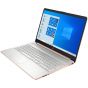 HP Notebook 15-EF2125WM Laptop, AMD Ryzen 5 4500U, 15.6 Inch, 256GB SSD, 8GB RAM, AMD Radeon Graphics, Windows 10 - Rose Gold