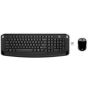 HP 300 Wireless Keyboard and Mouse, Black - 3ML04AA