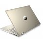 HP Pavilion x360 14-dw1003ne Laptop, Intel Core i7-1165G7, 14 Inch Touchscreen, 1TB SSD, 16GB RAM, Intel Iris Xe Graphics, Windows 10 Home - Warm Gold