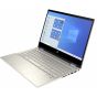 HP Pavilion x360 14-dw1003ne Laptop, Intel Core i7-1165G7, 14 Inch Touchscreen, 1TB SSD, 16GB RAM, Intel Iris Xe Graphics, Windows 10 Home - Warm Gold