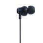 L'avvento Metal In-ear Wired Earphones with Microphone, Black - HP08B