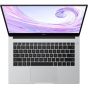 Huawei MateBook D 14 Laptop, Intel Core i5-1135G7, 14 Inch FHD, 512GB SSD, 8GB RAM, Intel Iris Xe Graphics, Windows 10 - Silver