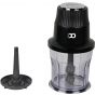 IDO Chopper with Attachments, 700ml, 400W, Black - CH400-BK