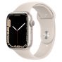 Apple Watch Series 7 Aluminum Case with Sport Band, 45mm - Starlight