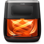 Philips 3000 Series XL Digital Air Fryer, 5.6 Liters, 1700 Watt, Black - HD925780
