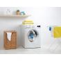 Zanussi Front Loading Digital Washing Machine, 7 KG, white - ZWF7040WX