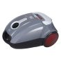 One Life Canister Vacuum Cleaner with Attachments, 2200W, Grey and Silver - VC2023G
