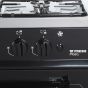 Fresh Plaza Gas Cooker, 5 Burners, Black- 6330