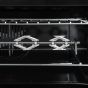 Fresh Plaza Gas Cooker, 5 Burners, Black- 6330