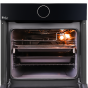 Purity GPT Smart Built-in Electric Oven, with Grill, 3385 Watt, 60 Cm, 73 Liters- Black