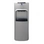 Passap Hot, Cold, and Normal Water Dispenser with Cabinet, 3 Taps, Silver - Hd-1826