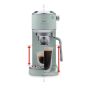 Delonghi Dedica Duo Espresso Machine , 35 Fluid Ounces, 1450 Watt, Pistachio- EC890GR