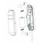 Philio 3-in-1 Flood, Temperature, Humidity Sensor, White - PAT02-A