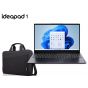 Lenovo IdeaPad 1 15IGL7 82V700F5ED Laptop, Intel Celeron N4020, 15.6 Inch FHD Display, 256GB SSD, 4GB RAM, Integrated Intel UHD Graphics 600, FreeDos - Abyss Blue with Gift Bag, and Ilock Power Strap, 2500 Watt