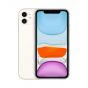 Apple iPhone 11, 128GB, 4GB RAM, 4G LTE - White with Glass Screen Protector