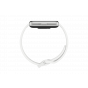 Samsung Galaxy Fit3 Smart Watch, Silver Case and White Strap - R390NZSAMEA