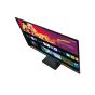 شاشة سمارت سامسونج 32 بوصة، بدقة 4K UHD، تردد 60 هرتز، اسود - LS 32 BM700UMXZN